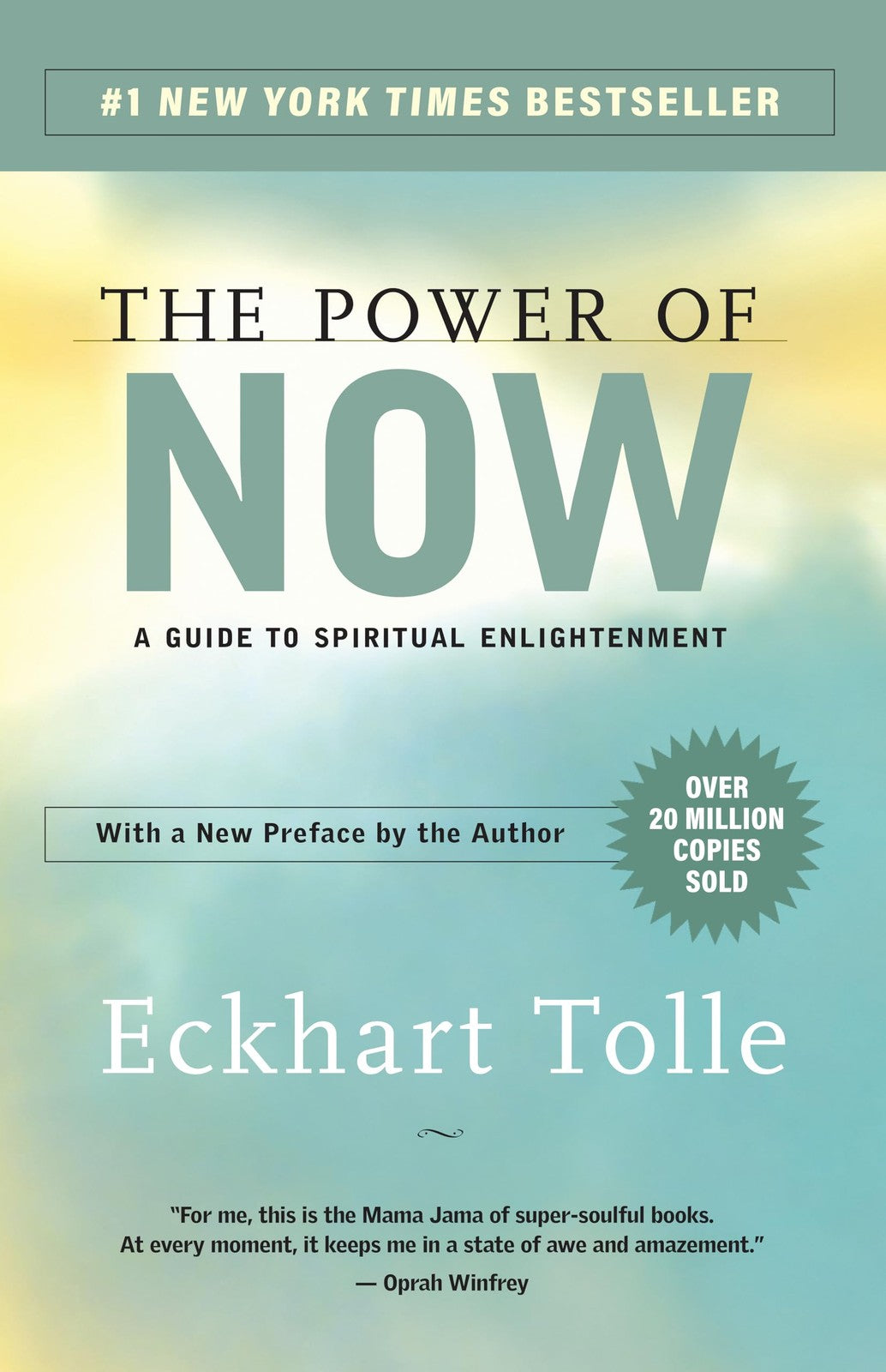 Book cover of The Power of Now: A Guide to Spiritual Enlightenment