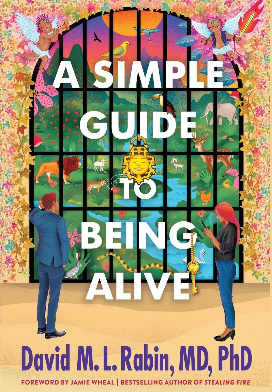 Book cover of A Simple Guide to Being Alive