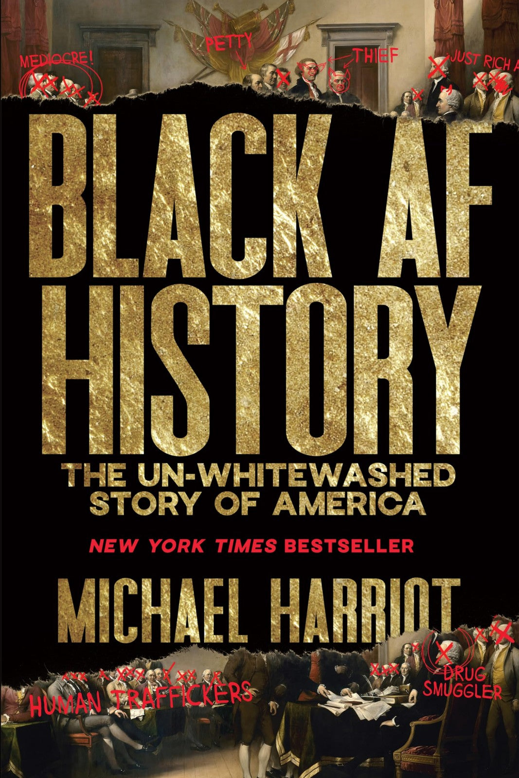 Book cover of Black AF History: Uncovering America's Past Through Black Experiences