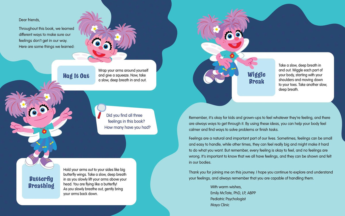 Additional view of Abby's First-Day Butterflies: What Does My Body Say? (Sesame Street Feelings), 2 of 7