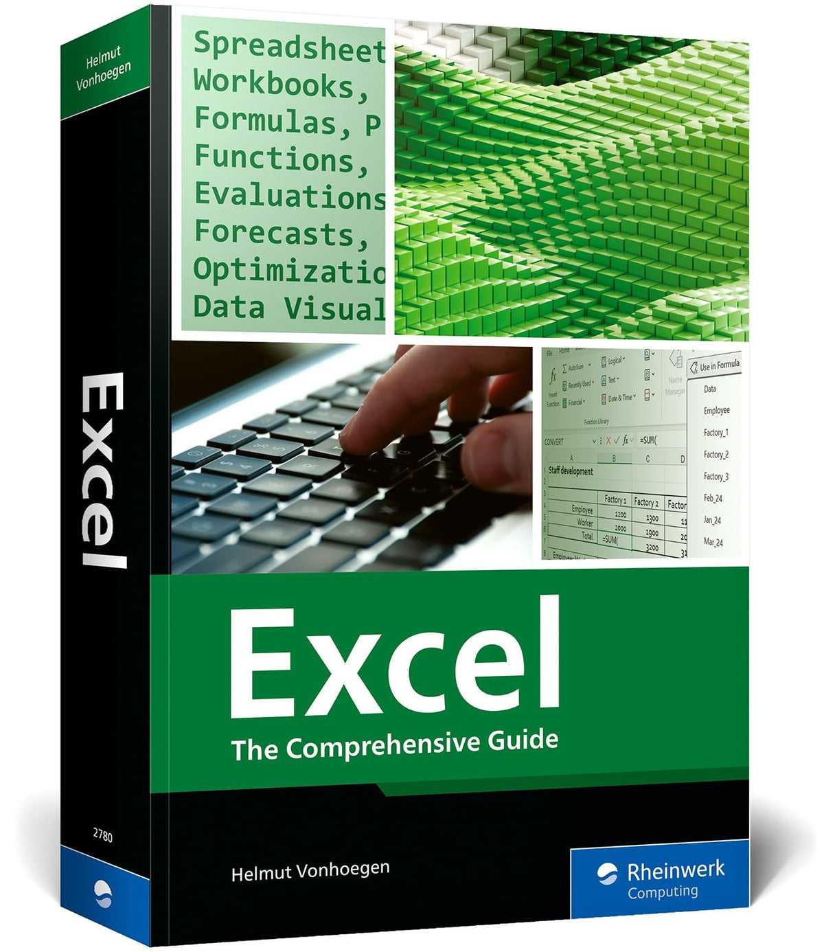 Book cover of Excel Mastery: A Beginner to Pro Guide on Formulas, Charts & Pivot Tables