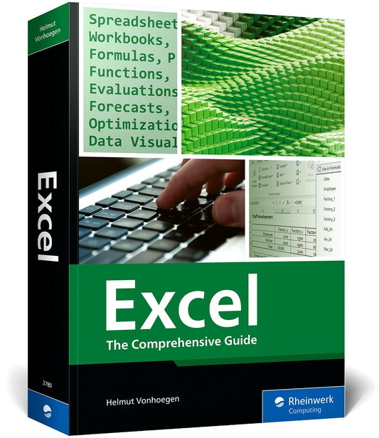 Book cover of Excel Mastery: A Beginner to Pro Guide on Formulas, Charts & Pivot Tables