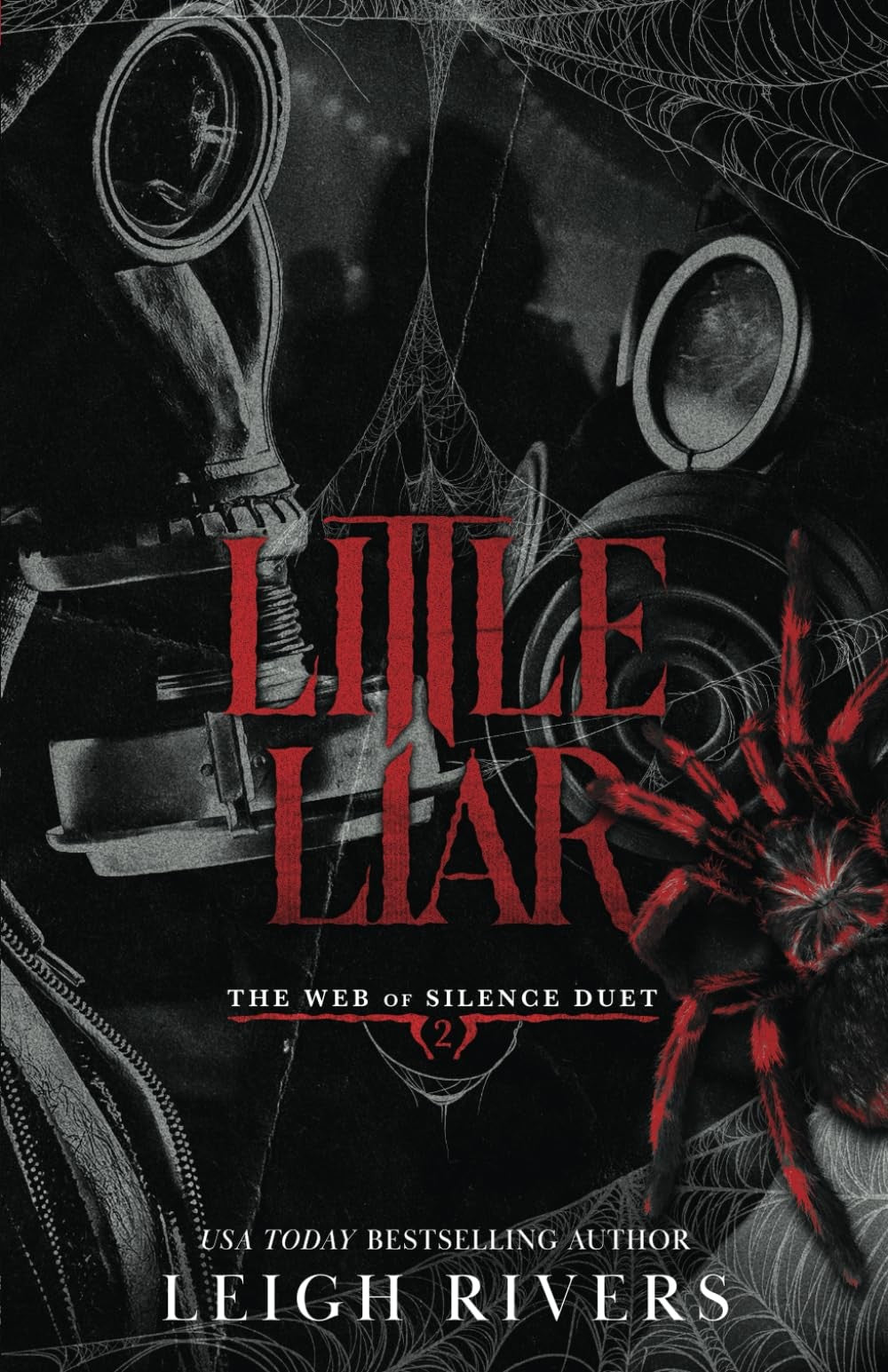 Book cover of Little Liar: A Dark Taboo Romance (The Web of Silence Duet)