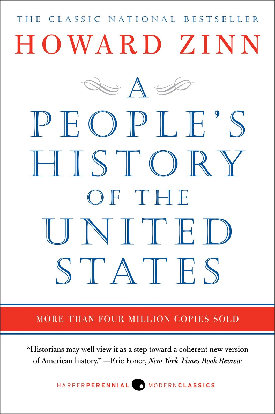 Book cover of A People's History of the U.S.: Bestselling Book on History & Racial Equality